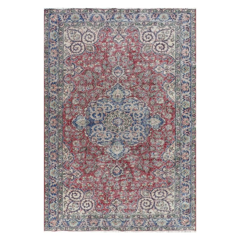 CONSORCIO PERSA - Alfombra de lana Persa Vintage de 3.00 x 1.50 mts.