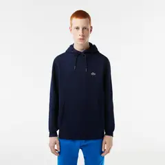 LACOSTE - Poleron SH4589 Hombre Azul marino