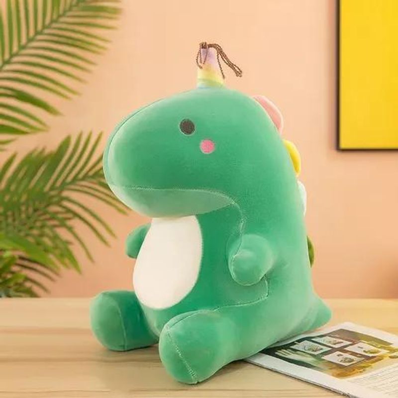 GENERICO - Lindo Mono Dinosaurio Peluche Muñeca 30cm 3 Colores