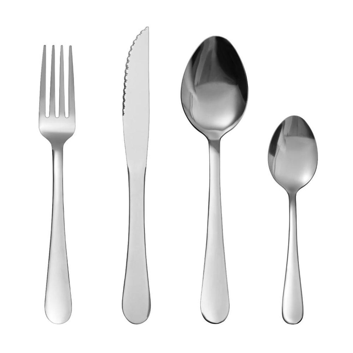 KRONS - Set de Cuchillería Carnes 24 Piezas Wigan