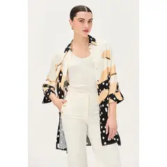 MA GRIFFE - Tapado Camisero Viscosa