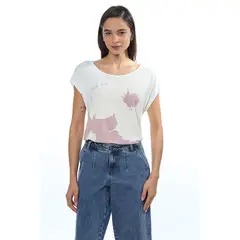 IO - Polera Sin Mangas Crudo Mujer