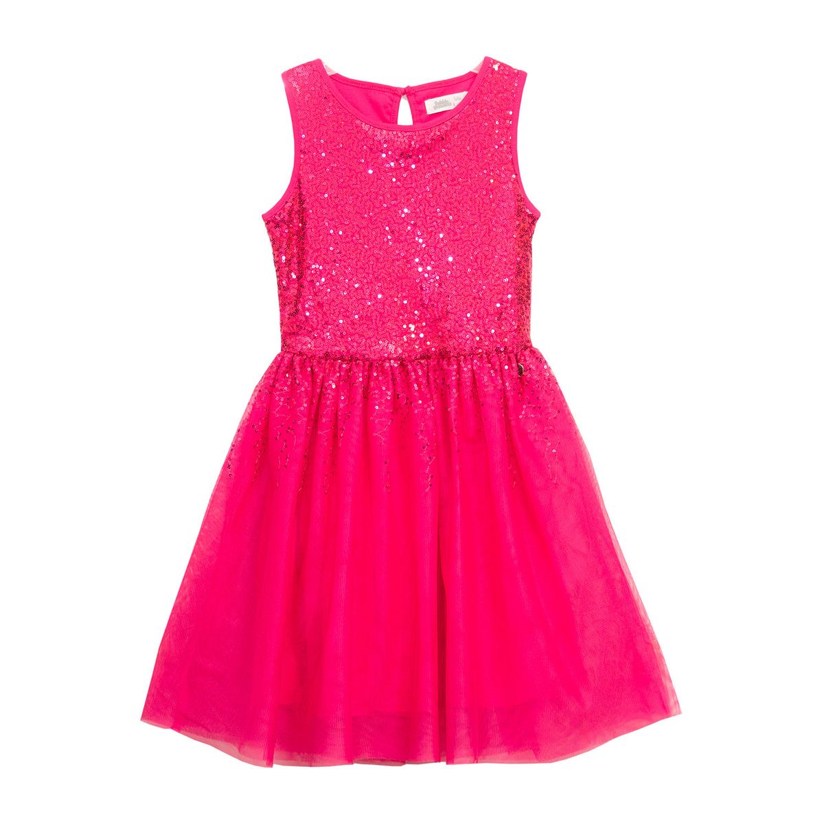 BUBBLE GUMMERS - Vestido Niña Bubblegummers Antonella Magenta