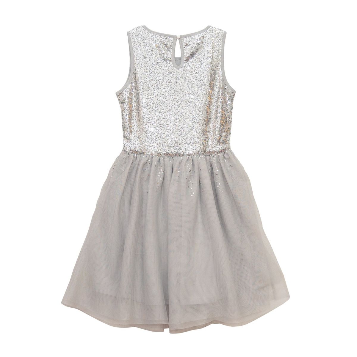 BUBBLE GUMMERS - Vestido Niña Bubblegummers Antonella Gris Teens