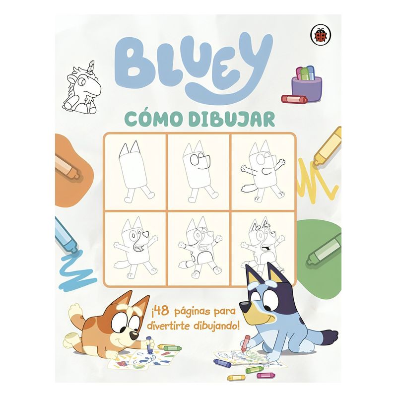 TOP10BOOKS - LIBRO BLUEY CÓMO DIBUJAR / ALTEA / BBC STUDIOS