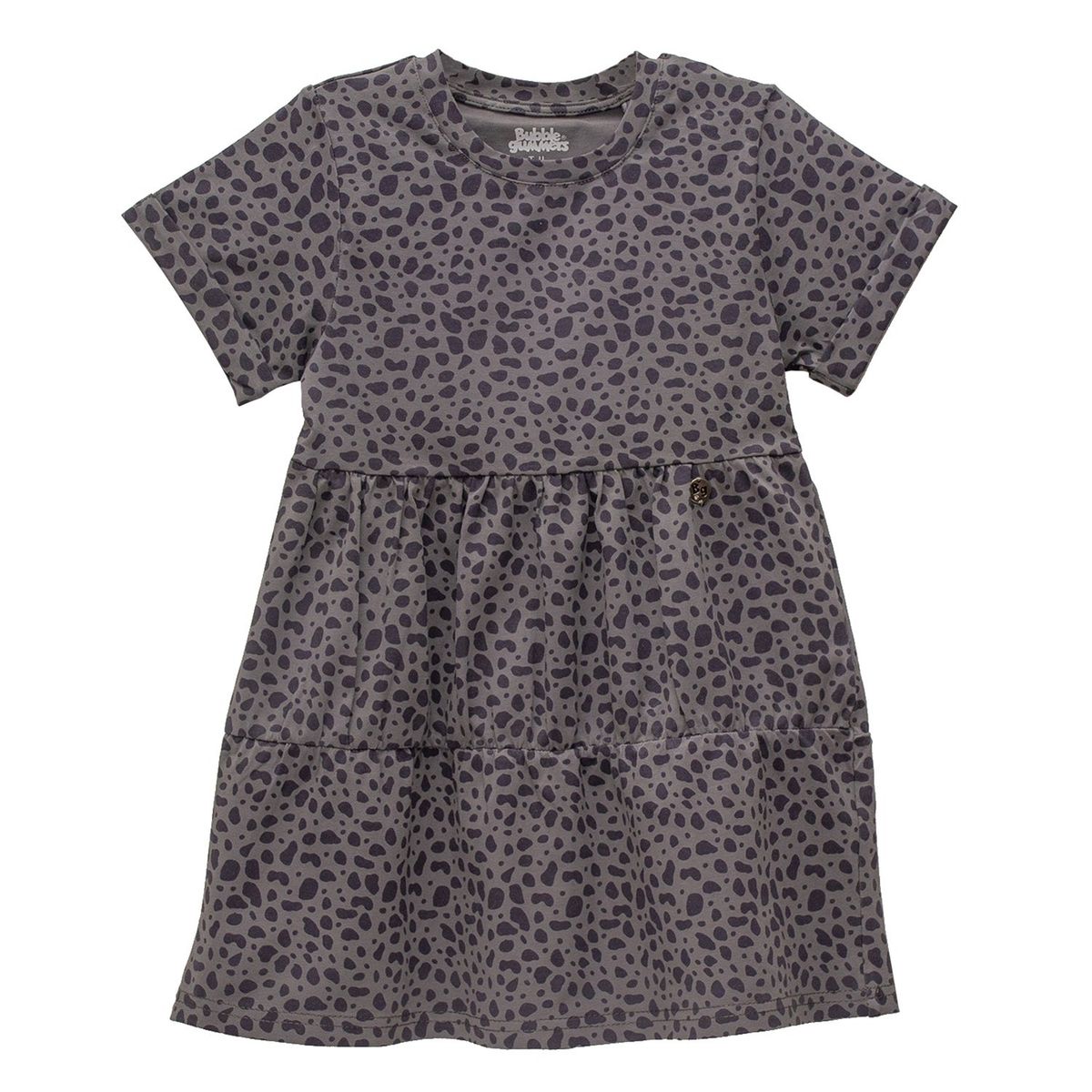 BUBBLE GUMMERS - Vestido Niña Bubblegummers Iedra Negro Teens