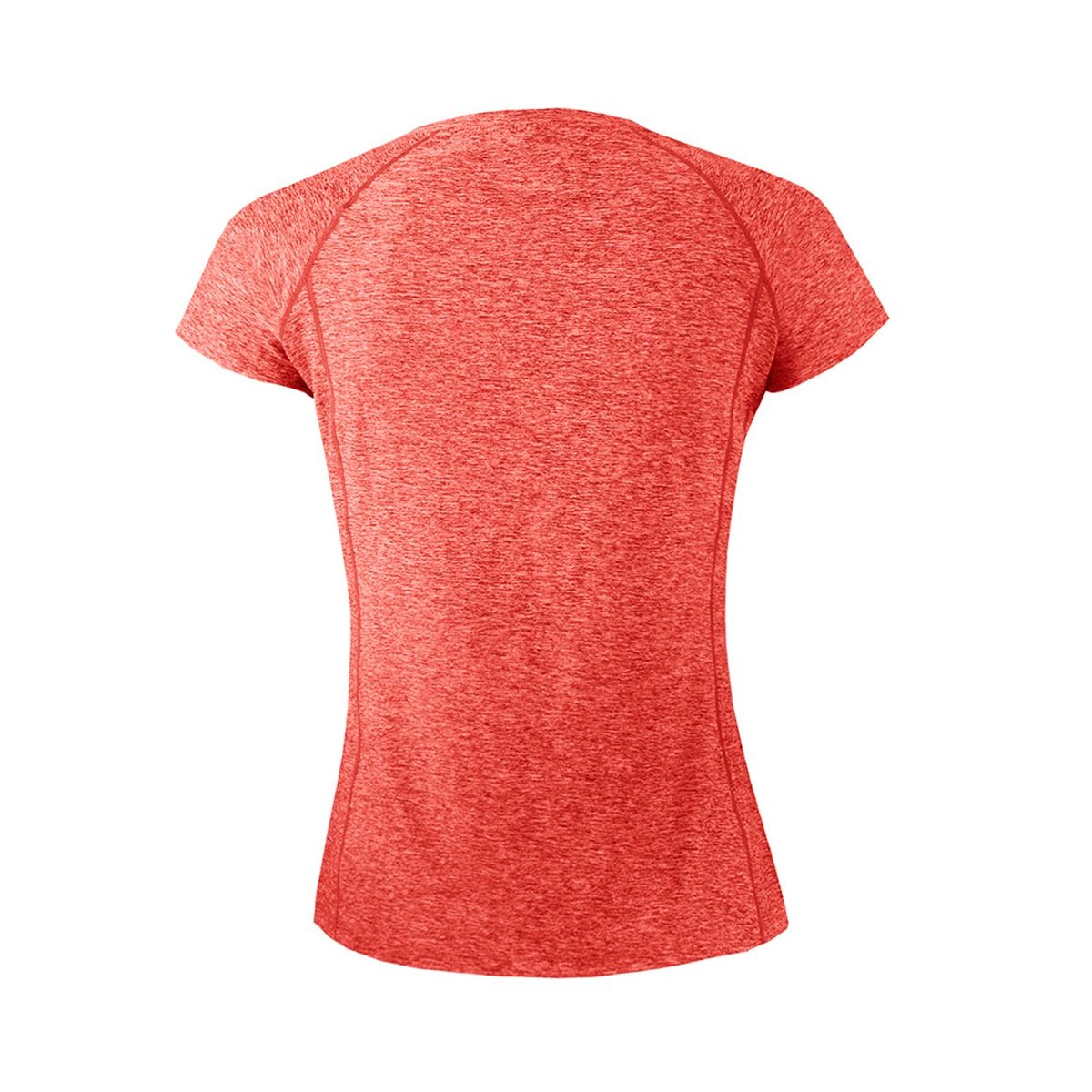 ANDESLAND OUTDOOR APPAREL - Polera Dry Fit Manga Corta Bangsi Pro Salmón Mujer