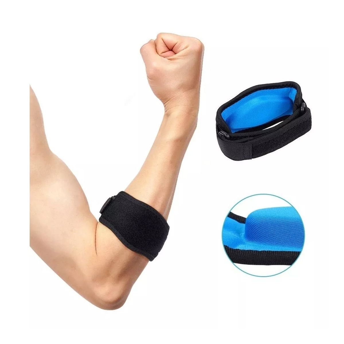 ATURE - Soporte Codo Estabilizador Epicondilitis  Tendinitis Azul