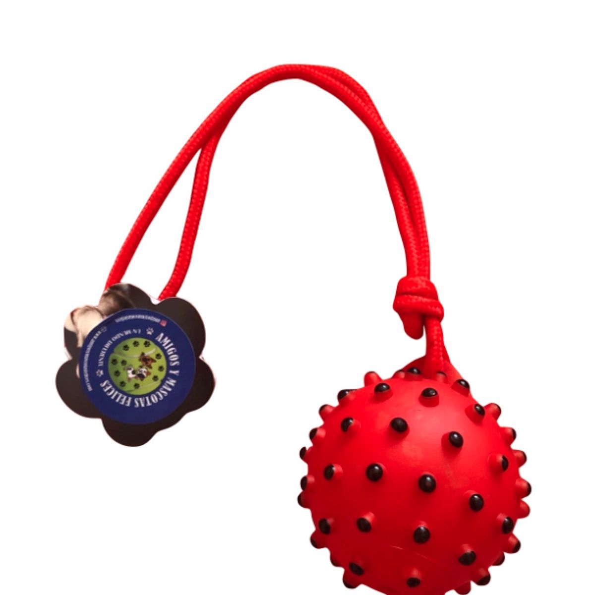 GENERICO - Juguete pelota con sonido color rojo