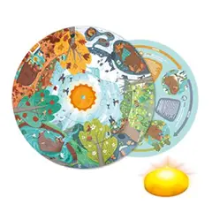 HAPE - Puzzle de las 4 estaciones
