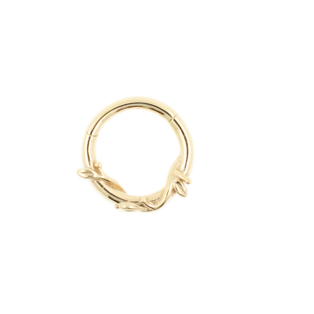GENERICO - Segment ring con enredadera oro amarillo