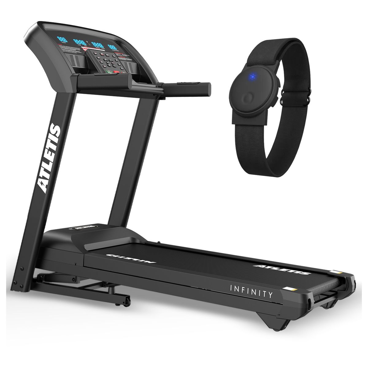 ATLETIS - Trotadora SmartRun 900 18 km/h 3.0 HP Smartwatch