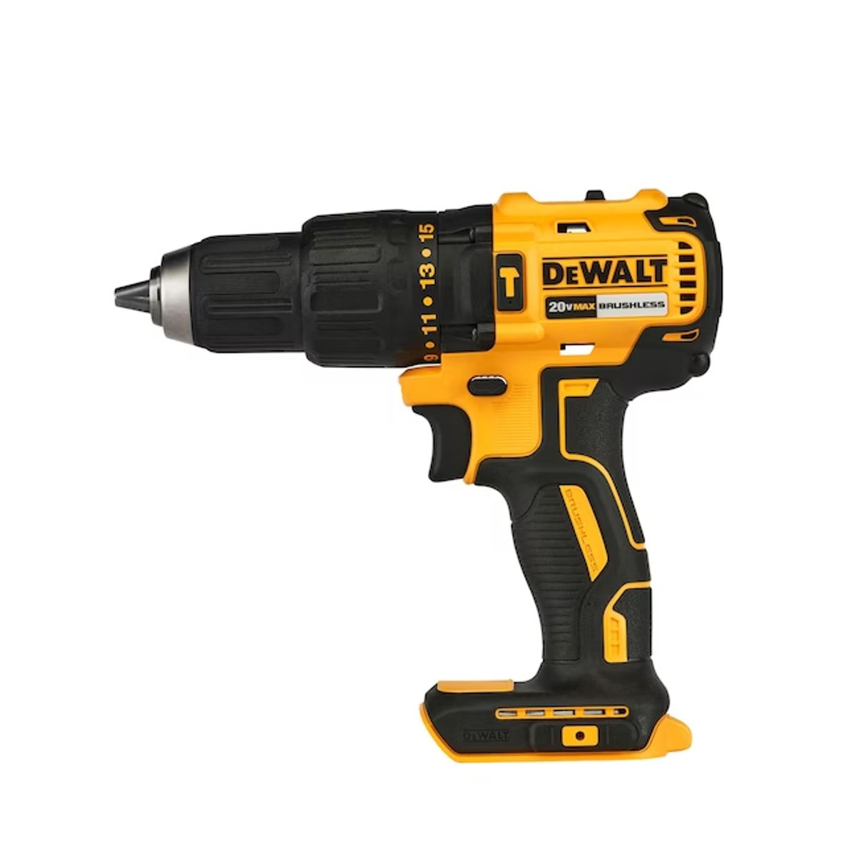 DEWALT - Taladro PercutorAtornillador 13mm Inalámbrico 20V MAX DCD7781B-B3