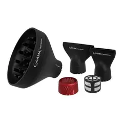 GAMA - Secador De Pelo IQ Lite Ultra Liviano Profesional Rojo