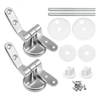 2u Bisagras Para Tapa Asientos Inodoro Wc Aleación Aluminio