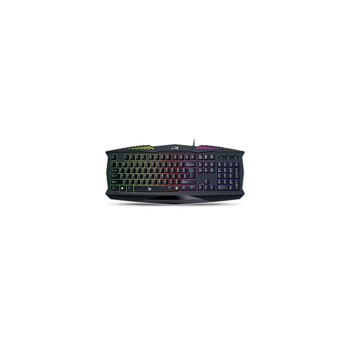 OEM - TECLADO ESPAÑOL  GENIUS K220 SCORPION NEGRO