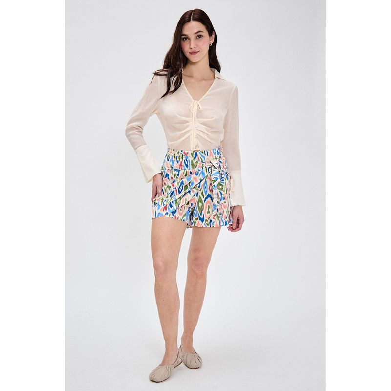 IO - Short Beige Mujer Io
