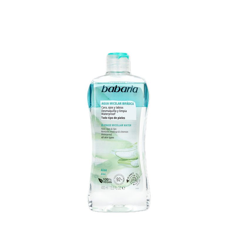 BABARIA - Agua Micelar Bifásica 400 ml