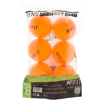 Imagen 2 del producto 6 Pelotas De Ping Pong Tenis De Mesa