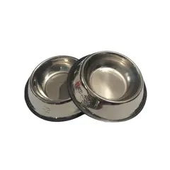 GENERICO - Plato para mascota en acero inoxidable