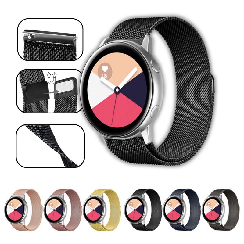 GENERICO - Correas Para Samsunghuawei Milanesa Loop Premium 20-22mm