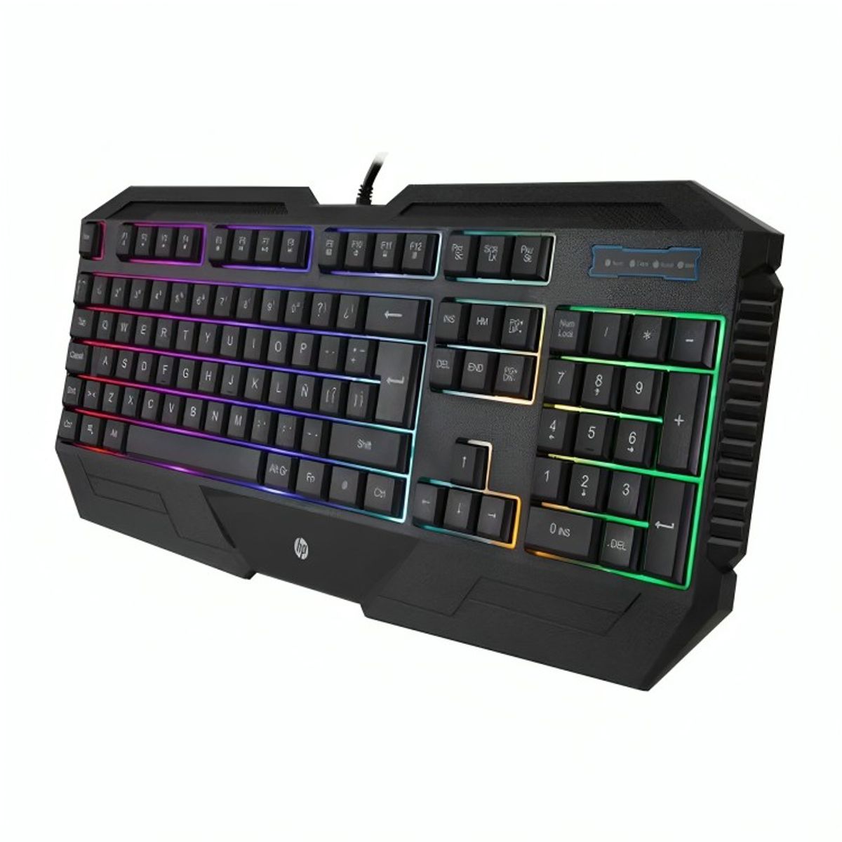 OEM - TECLADO GAMER MEMBRANA HP K110 LED RGB
