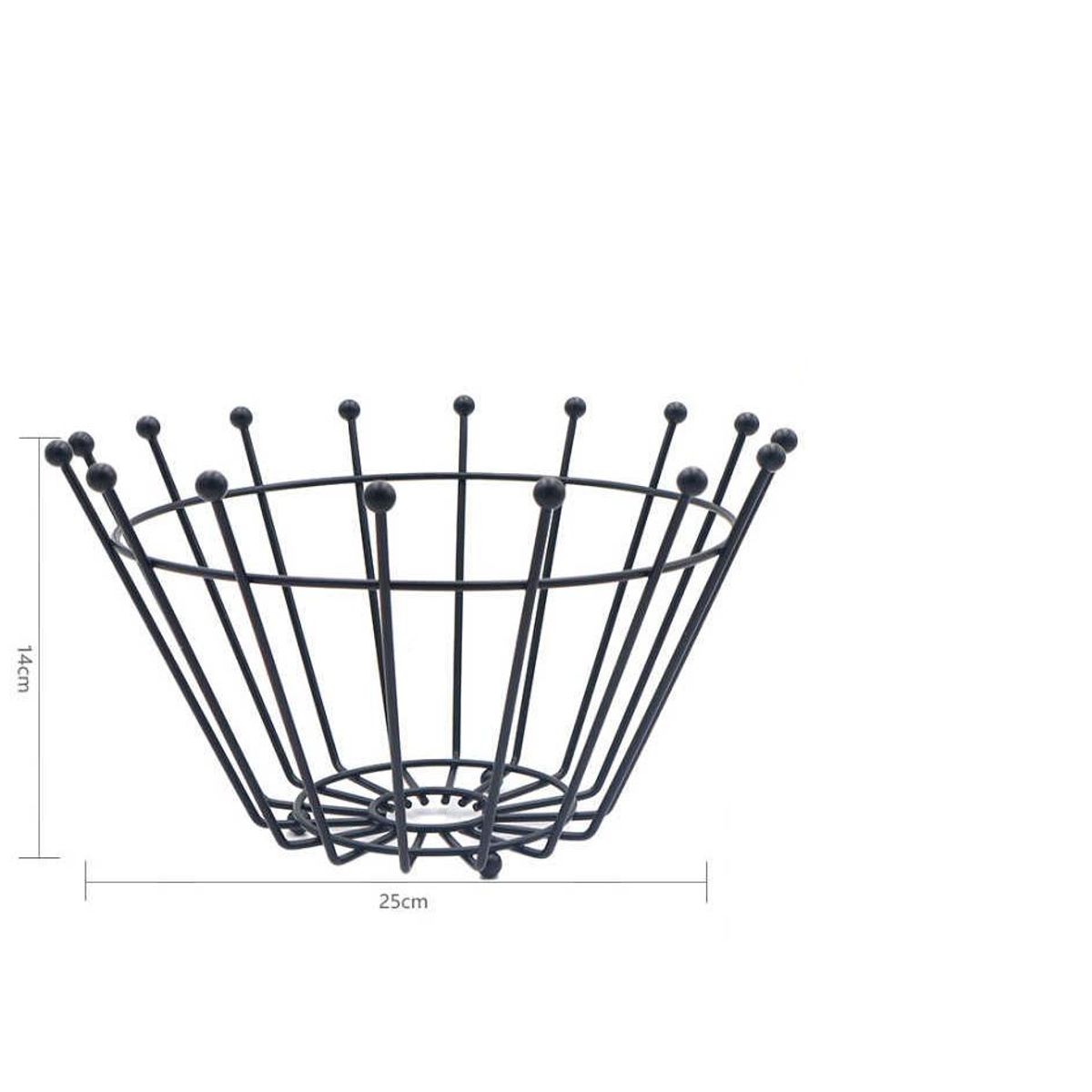 GENERICO - Cesta De Frutas Verduras Frutero Centro De Mesa Cocina