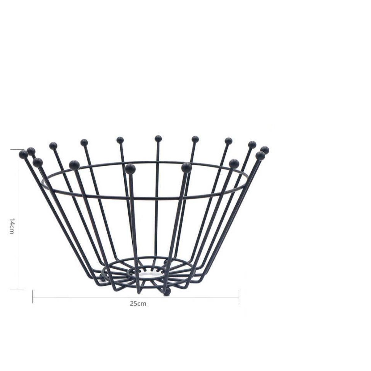 GENERICO - Cesta De Frutas Verduras Frutero Centro De Mesa Cocina