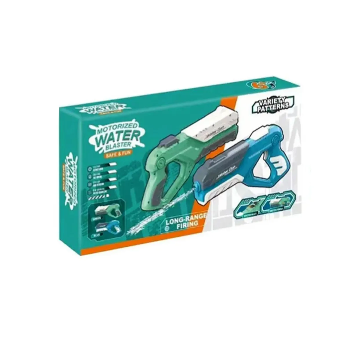 GENERICO - Pistola De Agua Recargable Azul Alto Alcance - SC