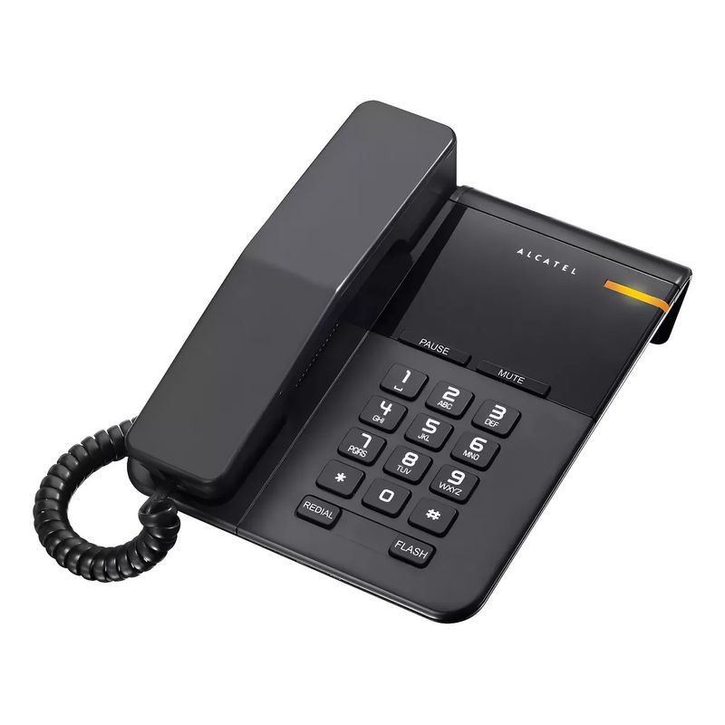 ALCATEL - Teléfono Alcatel T22 De Escritorio botones Grandes Negro