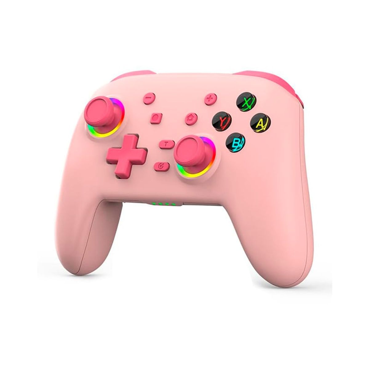 GENERICO - Control Genérico Rgb Compatible con Nintendo Switch-oled-lite-pc-móvil