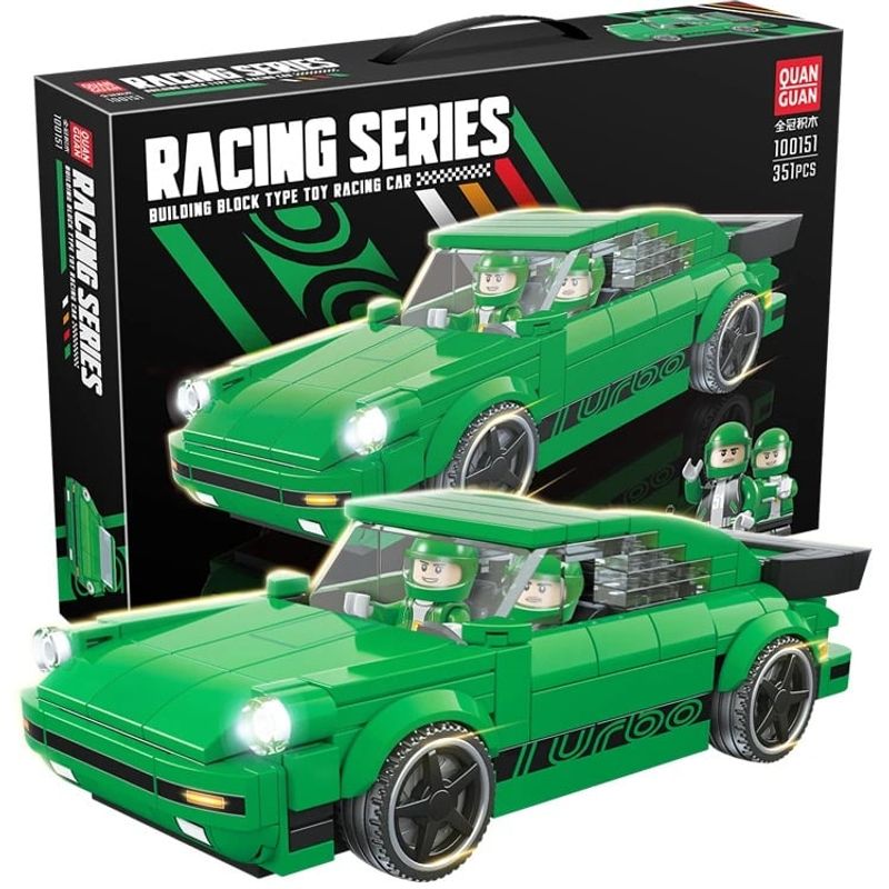 GENERICO - Mini Autos Bloques De Construcción Porsche 911 Turbo 351 pcs