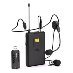 FIFINE - Micrófono Usb Inalámbrico K031b Condensador Cardioide