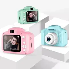 GENERICO - Mini Cámara Fotográfica Digital Para Niños Portatil Azul