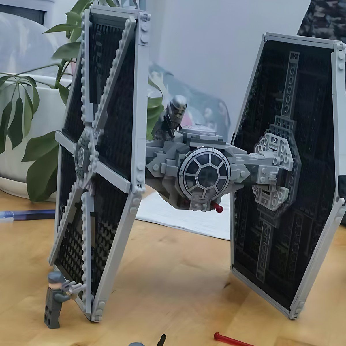 GENERICO - Tie Fighter Nave Imperia Star Wars Bloques De Construcción