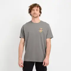 O'NEILL - POLERA MANGA CORTA BEACH GRIS