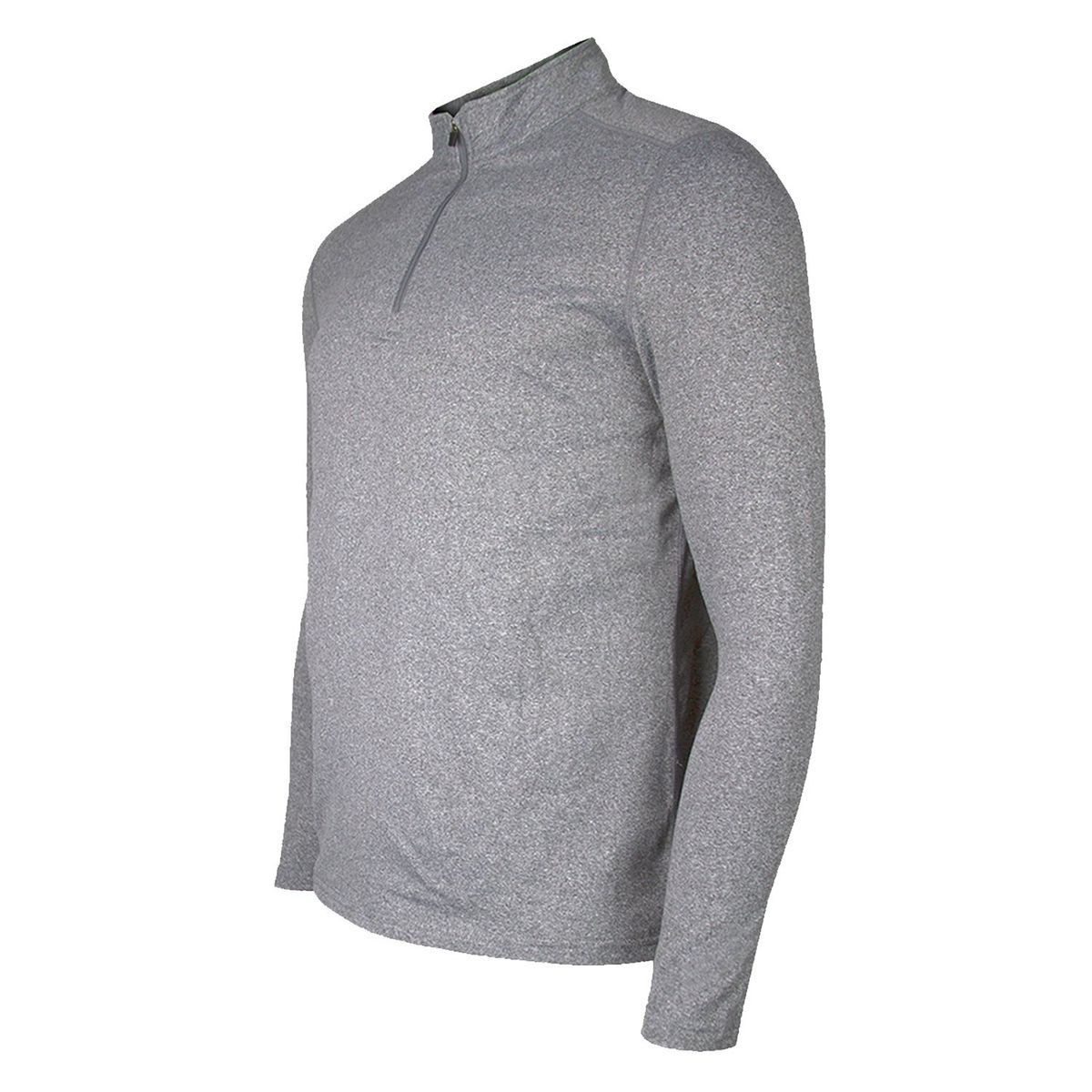 ANDESLAND OUTDOOR APPAREL - Polera Micropolar Primera Capa con Cierre Chilla Gris Hombre
