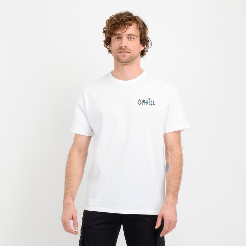 O'NEILL - POLERA MANGA CORTA KA FRAMED  BLANCO