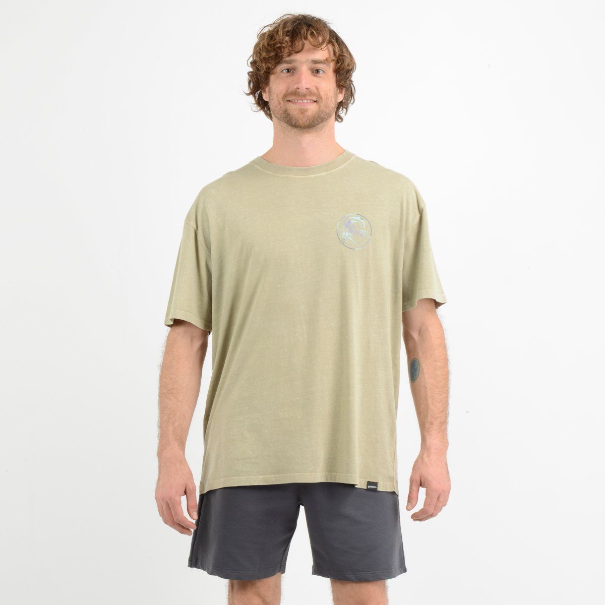 O'NEILL - POLERA MANGA CORTA CORE BEIGE