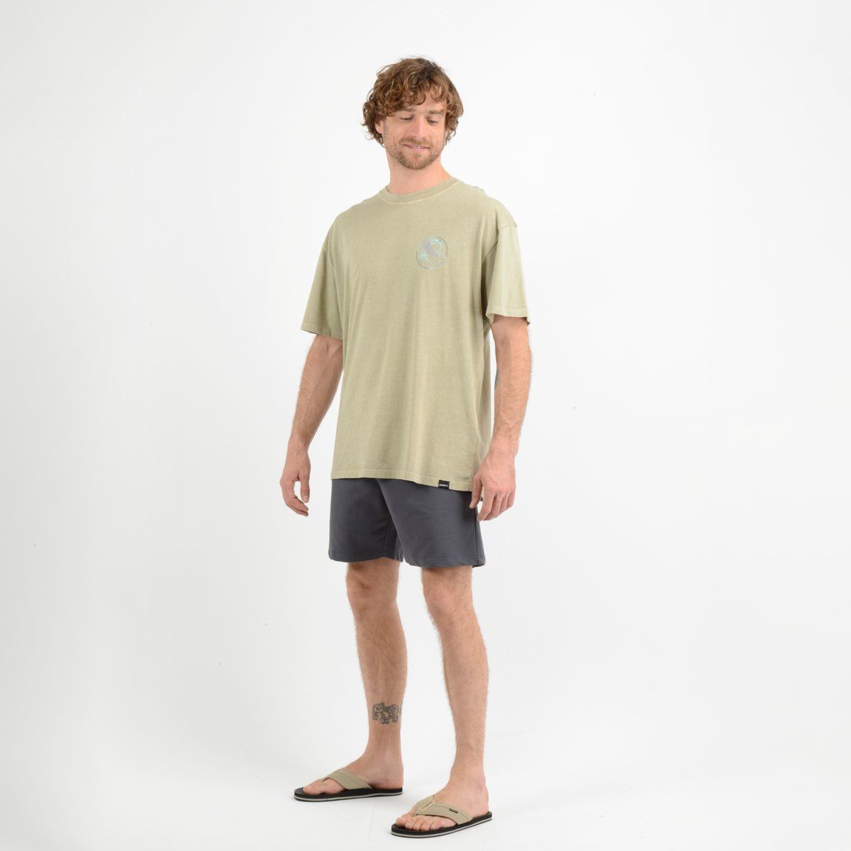 O'NEILL - POLERA MANGA CORTA CORE BEIGE