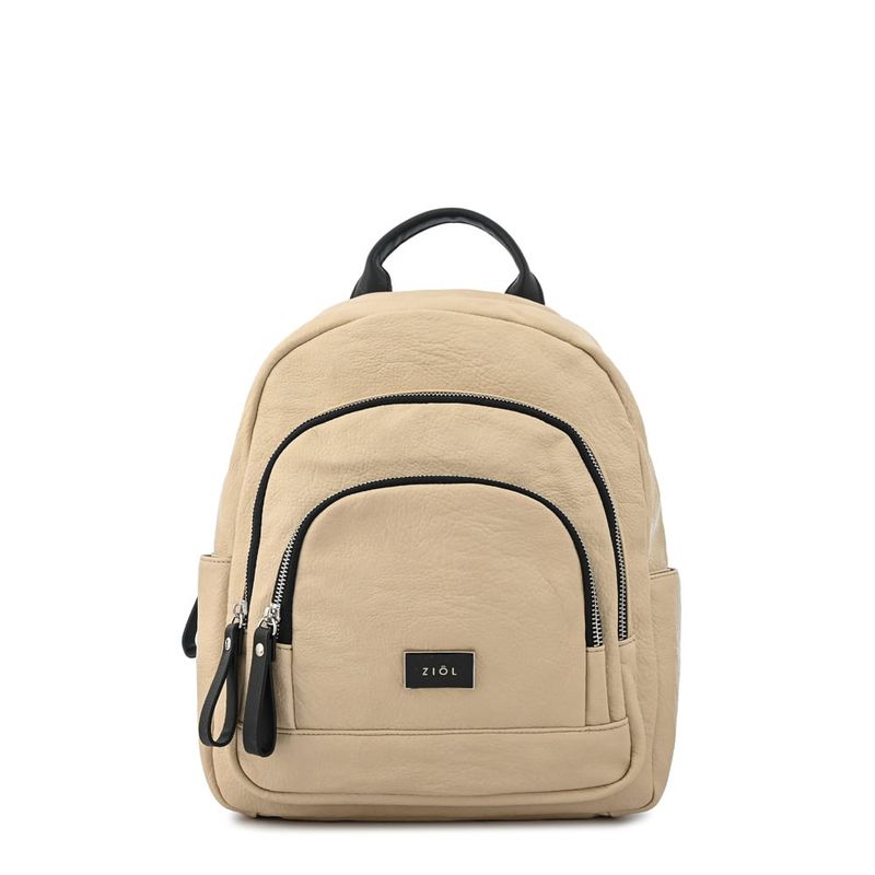 ZIOL - Mochila grande kada blanco crudo