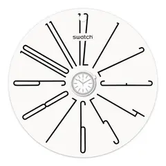 SWATCH - Soporte de pared Popwalli White