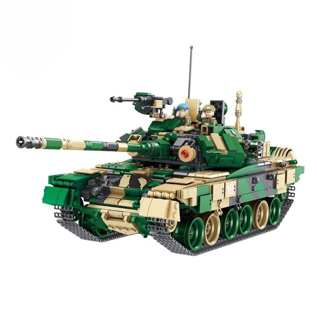 GENERICO - Tanques De Guerra Bloques De Construcción ZBD-05 -1208 pcs