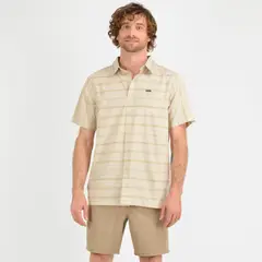 O'NEILL - CAMISA MANGA CORTA SEAFARING STRIPÈ BEIGE