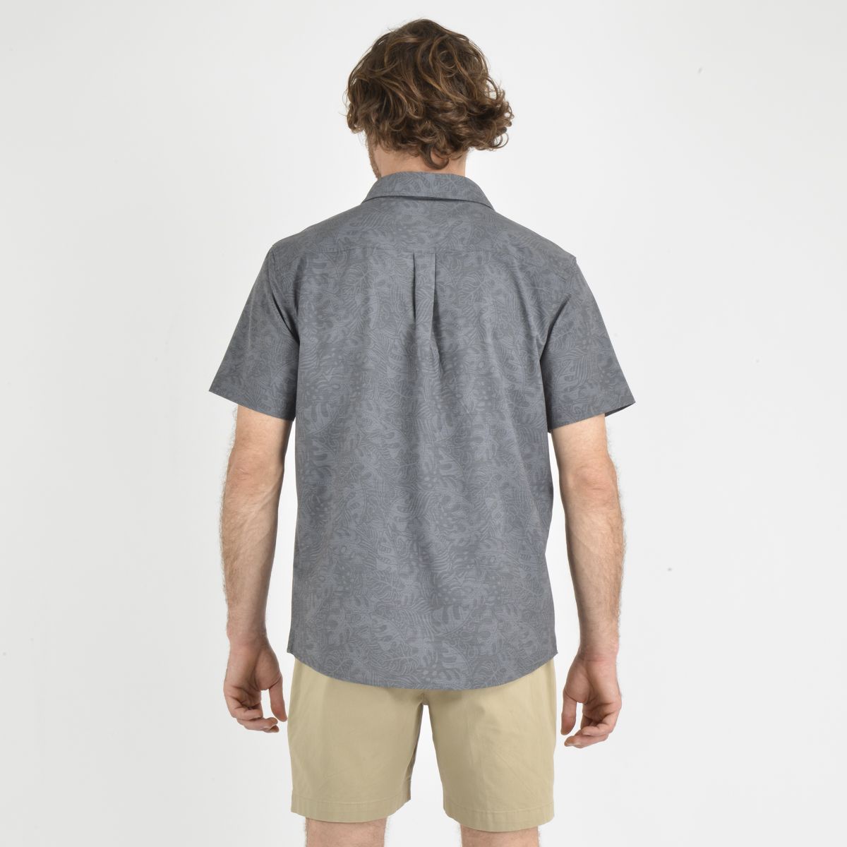 O'NEILL - CAMISA MANGA CORTA TRVLR UPF LEAF  GRIS