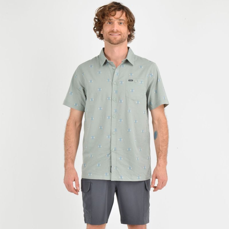 O'NEILL - CAMISA MANGA CORTA HORIZON  VERDE