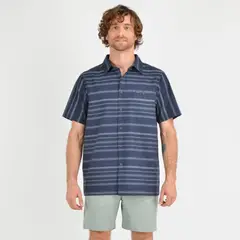 O'NEILL - CAMISA MANGA CORTA SEAFARING STRIPÈ AZUL