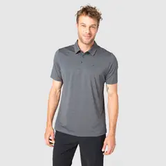 BUBBA - Polera Tech Golf Dark Grey Black