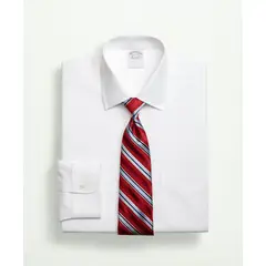 BROOKS BROTHERS - Camisa Slim Non-Iron Pinpoint Blanco