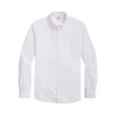BROOKS BROTHERS - Camisa Friday Polo Buttom Down Blanco